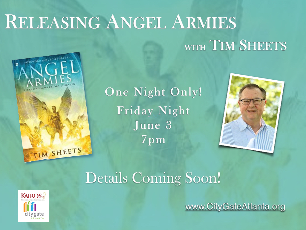 Calendar Releasing Angel Armies with Tim Sheets